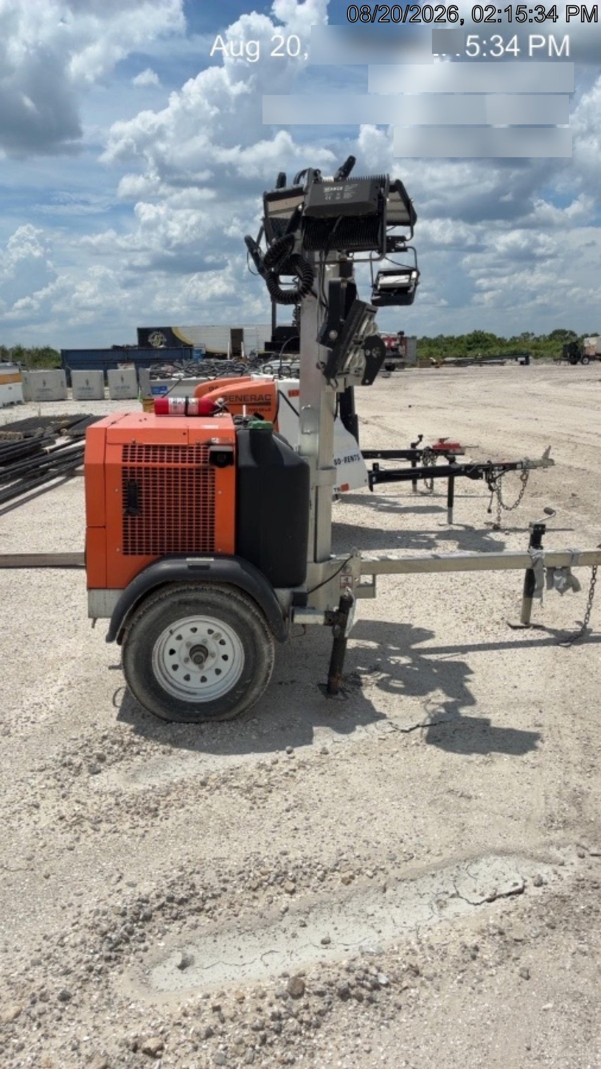 2023 Wanco WLTT-4MM4K Diesel, Deep Sea Controller, Shore Power Plug, Auto Start, (4) 350W LED Floodlights, 4kW Generator, 60 Gal Fuel Tank, 2" Ball, T3