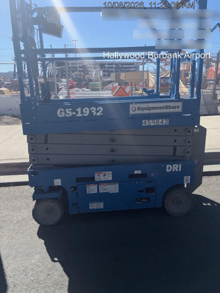 2024 Genie GS-1932 Electric Drive, Sld NM Tires, DBcns, T3 + Access Control