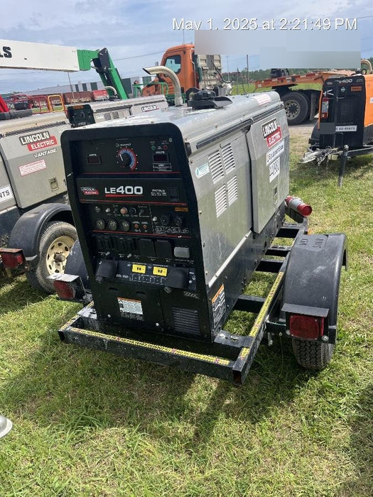 2024 Lincoln Electric LE400 Kubota V1505, Trlr, Cable Rack, Light Kit, ES Decals, T3