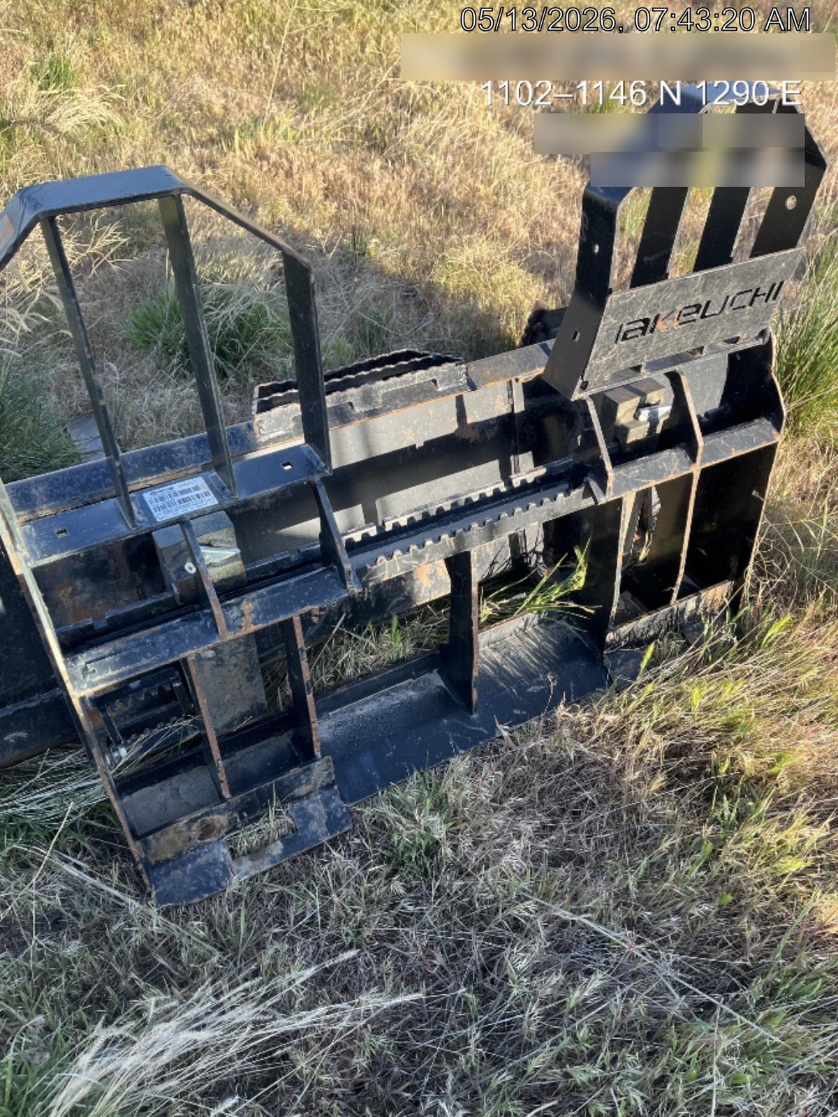 2021 TAKEUCHI 48" Pallet Forks - Takeuchi