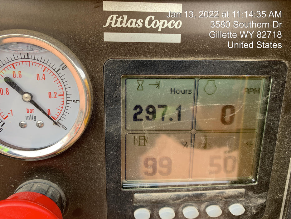 2020 ATLAS COPCO PAS 100 HF CS Enclosed