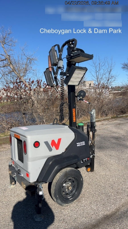 2024 Wacker Neuson LTT4 Diesel, Kohler KDW702, Deep Sea Controller, Auto Start, LED 320W, Bypass Outlet, T3
