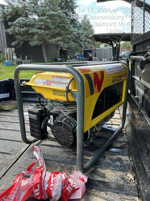 2020 WACKER NEUSON GP2500A