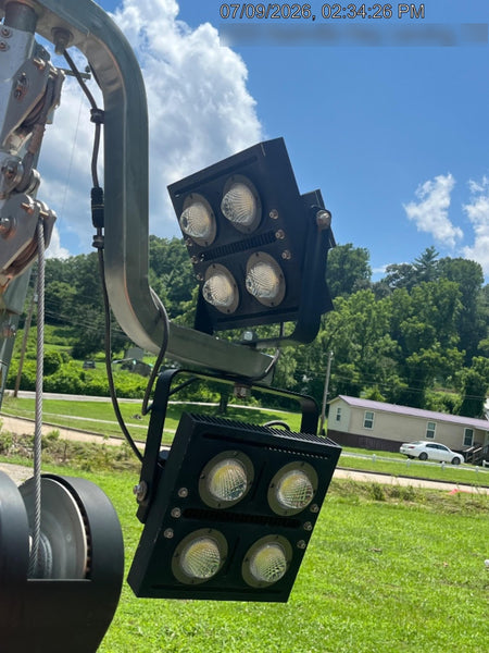 2023 Wanco WLTT-4MM4K Diesel, Deep Sea Controller, Shore Power Plug, Auto Start, (4) 350W LED Floodlights, 4kW Generator, 60 Gal Fuel Tank, 2" Ball, T3