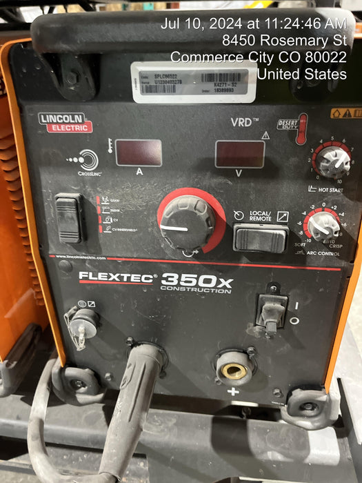 2023 LINCOLN ELECTRIC FLEXTEC 350X