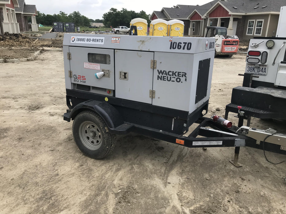 2018 WACKER NEUSON G25