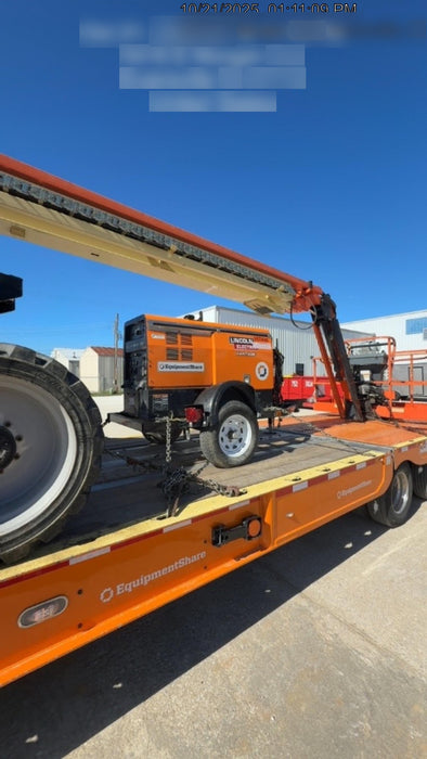2021 Lincoln Electric Vantage 322 Vantage 322 Ready Pak 3 w/ Decals, ORANGE (includes trailer, cable rack, fender light kit) NO Telematics