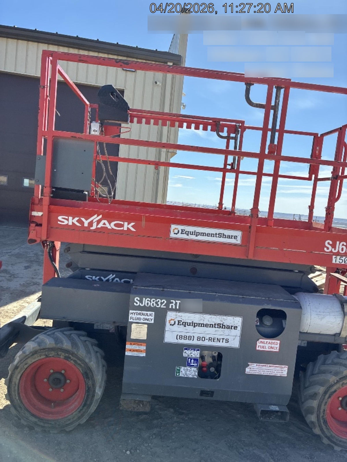 2021 SKYJACK SJ6832 RT