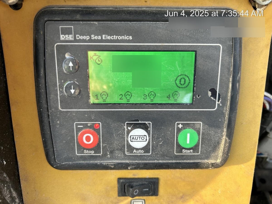 2022 Allmand NLV3GR (4) LED Light Fixture 350W, 23' Vertical Mast, 3kW Prime, Towable, Deep Sea L401, Leveling Jacks, Yanmar T4F 5.8hp