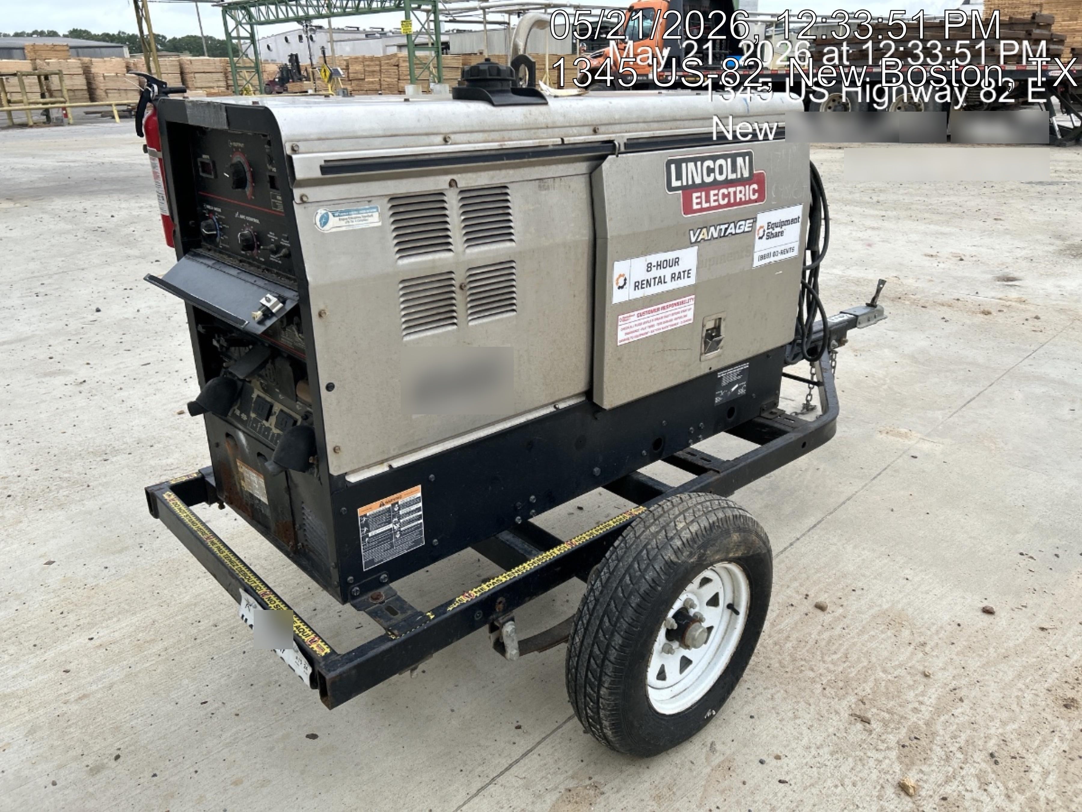 2021 Lincoln Electric Vantage 322 Ready Pak 3