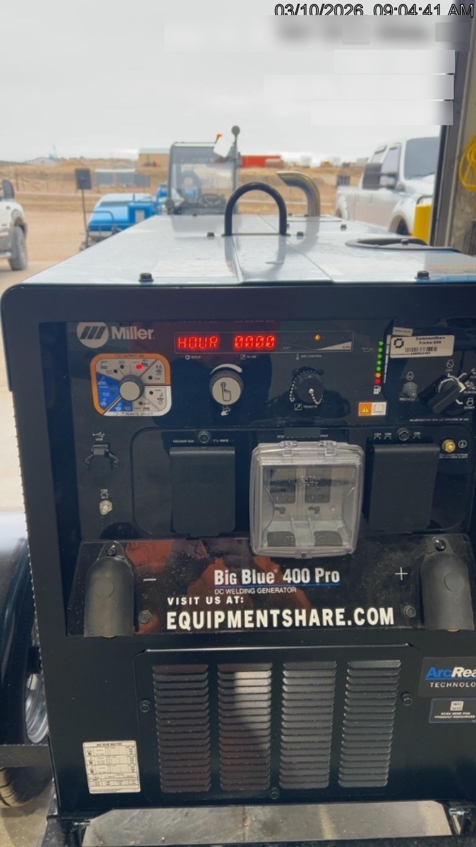 2026 MILLER ELECTRIC BIG BLUE 400