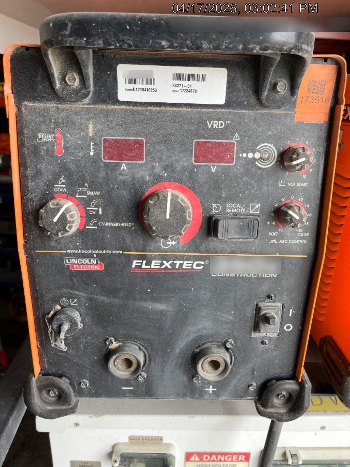 2021 LINCOLN ELECTRIC FLEXTEC 350X