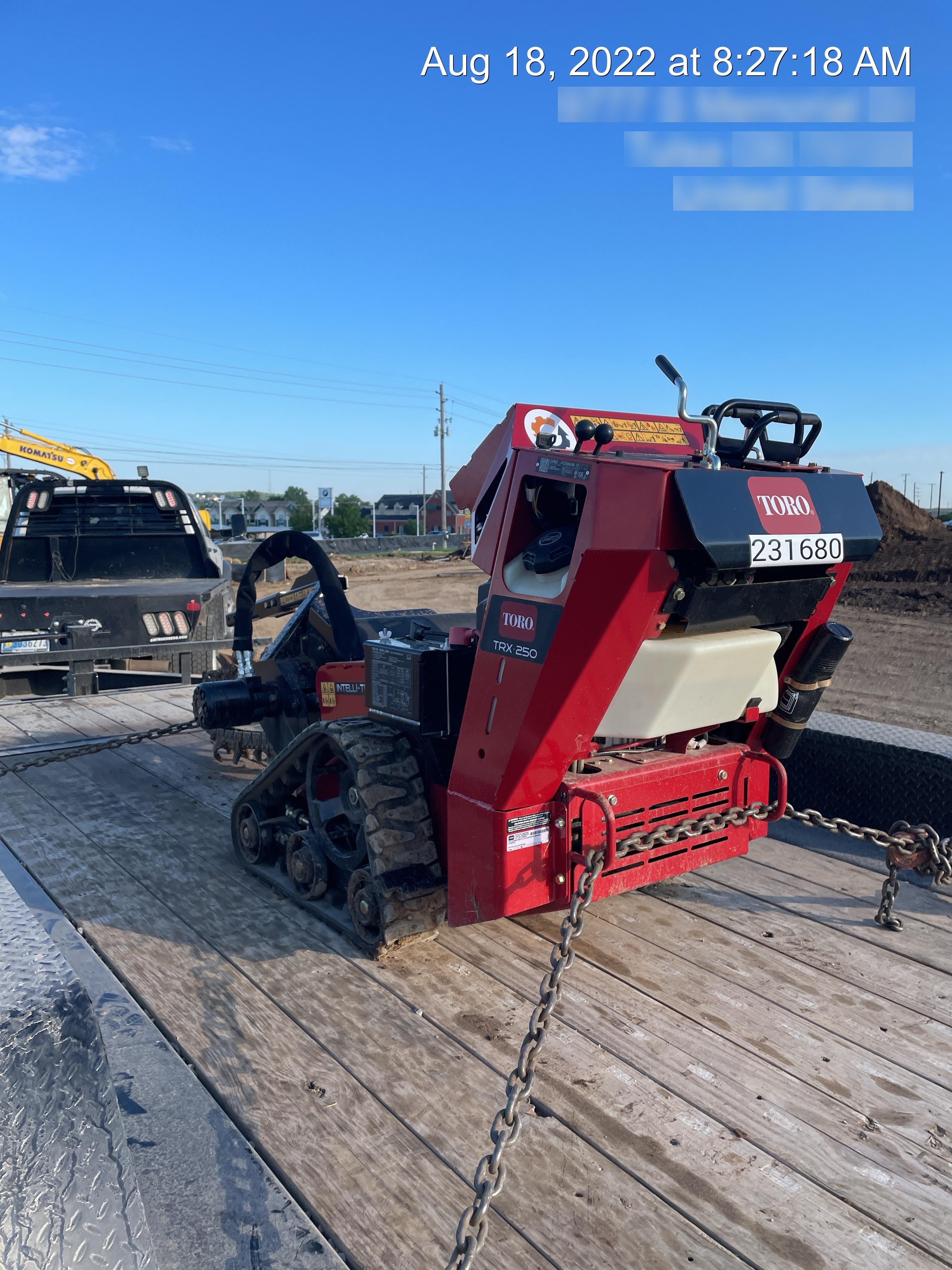 2022 TORO TRX-250