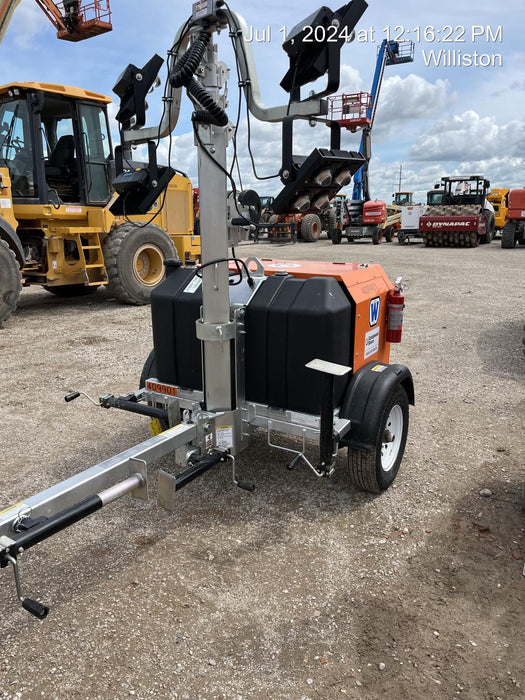 2024 Wanco WLTT-4MM4K Diesel, Deep Sea Controller, Shore Power Plug, Auto Start, (4) 350W LED Floodlights, 4kW Generator, 60 Gal Fuel Tank, 2" Ball, T3