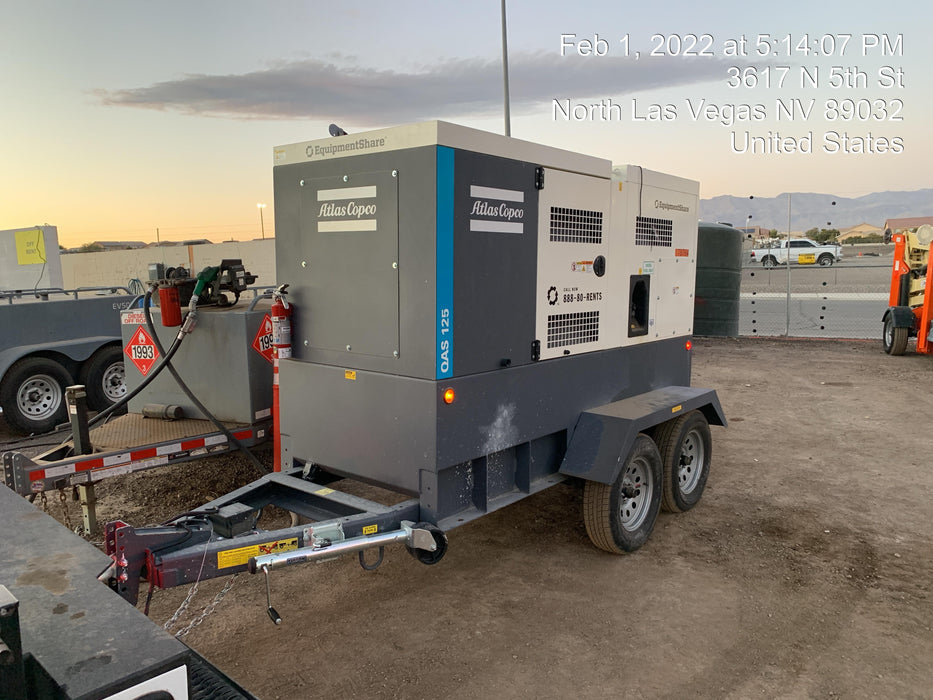 2021 ATLAS COPCO QAS 125