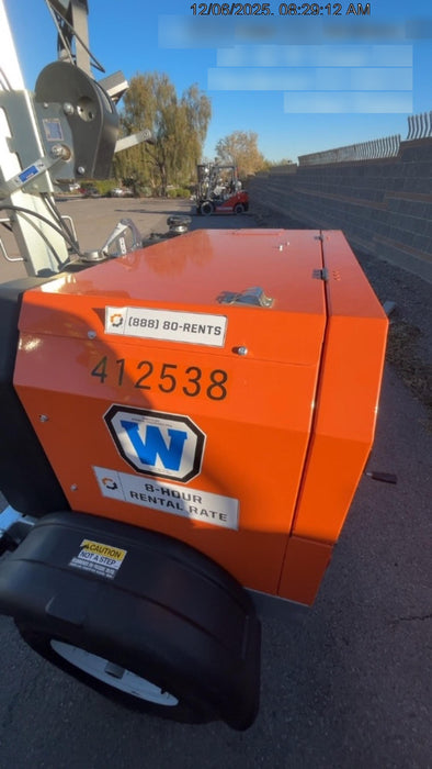 2024 Wanco WLTT-4MM4K Diesel, Deep Sea Controller, Shore Power Plug, Auto Start, (4) 350W LED Floodlights, 4kW Generator, 60 Gal Fuel Tank, 2" Ball, T3