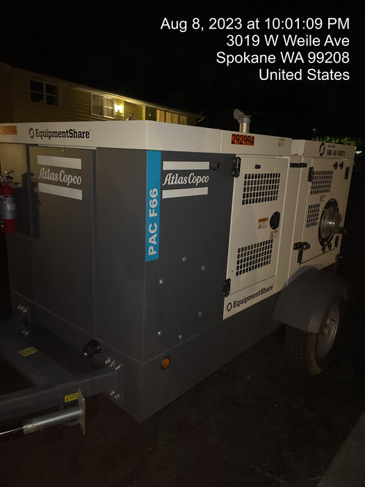 2023 ATLAS COPCO PAC F66 KD-S