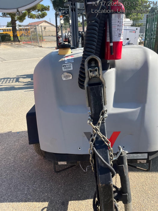 2019 Wacker Neuson LTV6L-MH Wacker Neuson LTV6L Mobile Light Tower w/Fuel Level Sensor Installed