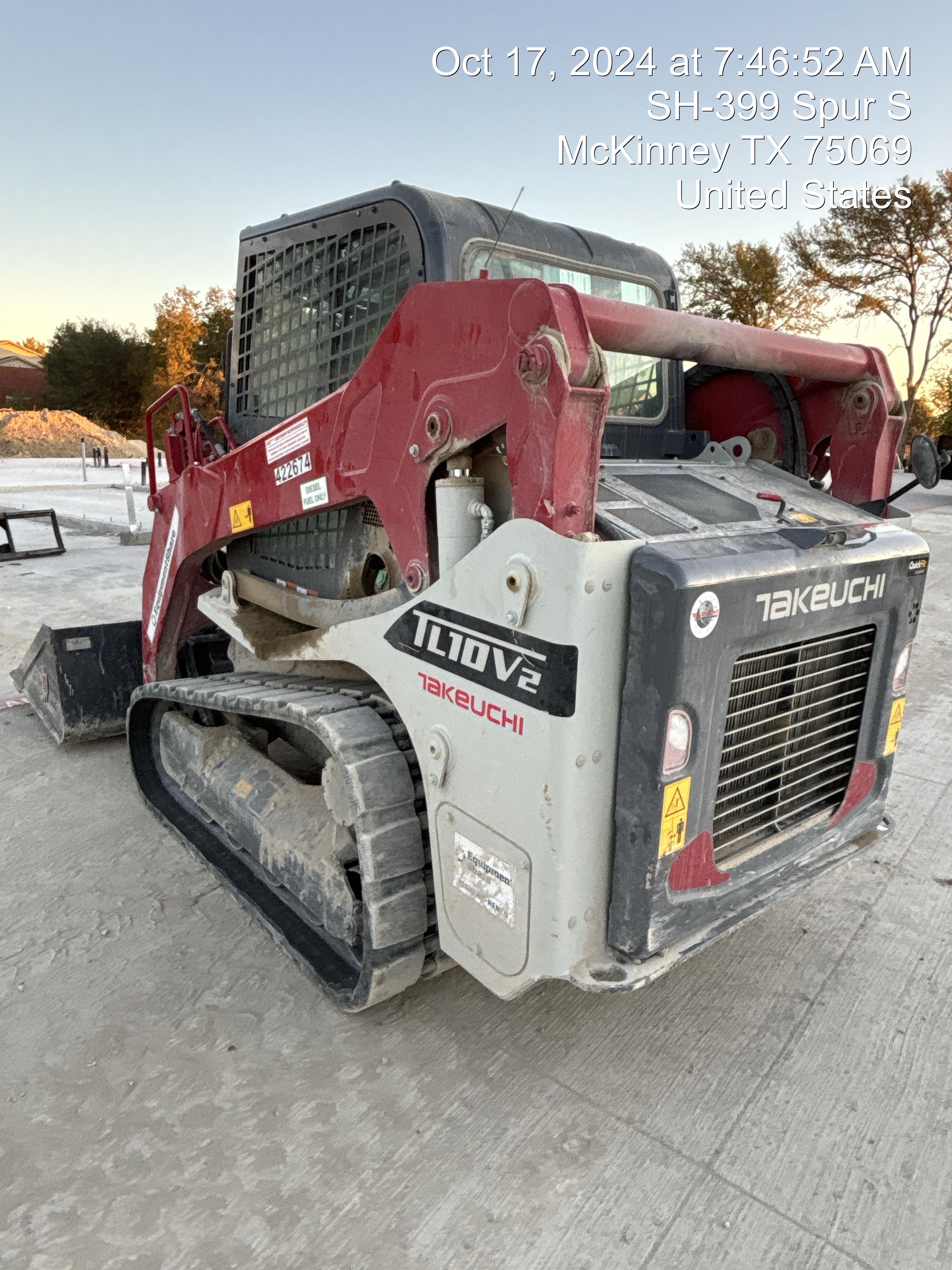 2024 TAKEUCHI TL10V2-CR
