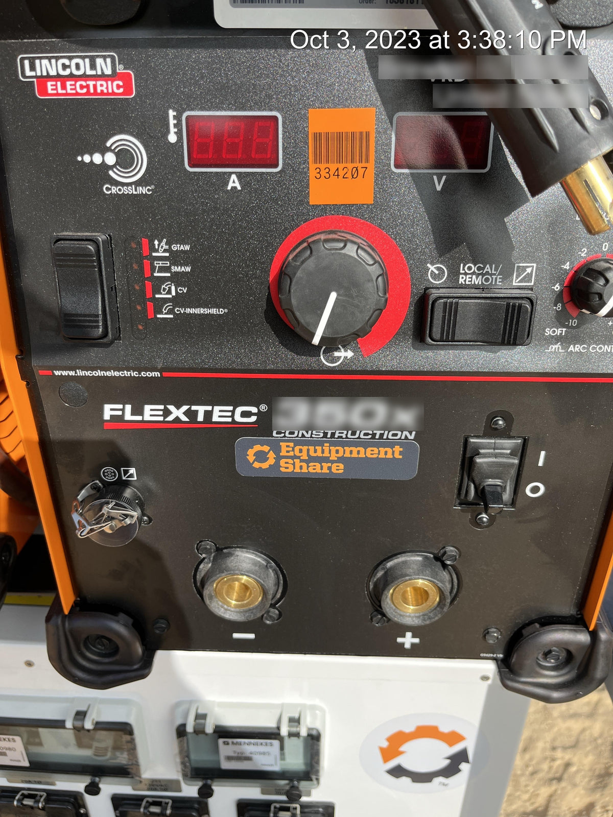 2021 LINCOLN ELECTRIC FLEXTEC 350X