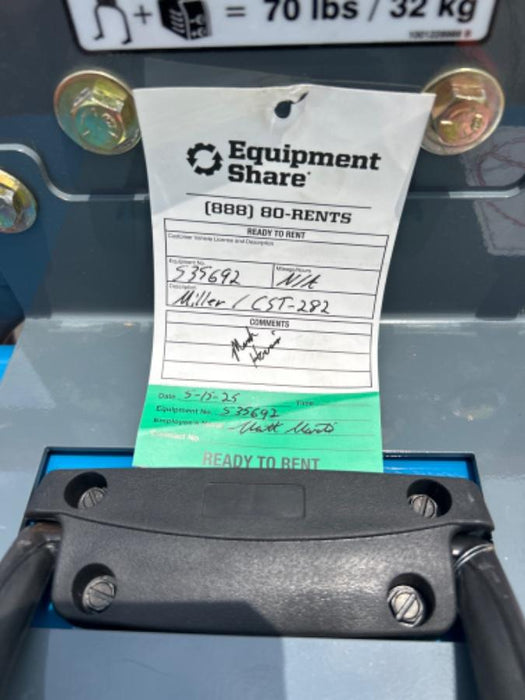 2025 MILLER ELECTRIC CST-282