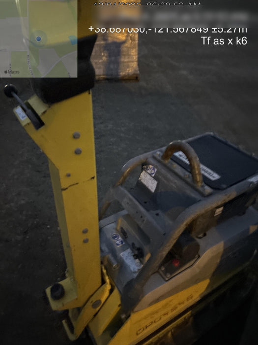 2020 Wacker Neuson DPU4545HEH Standard Reversible Plate Compactor 1000#