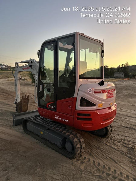 2025 TAKEUCHI TB235-2CR