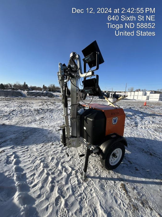 2024 Wanco WLTT-4MM4K Diesel, Deep Sea Controller, Shore Power Plug, Auto Start, (4) 350W LED Floodlights, 4kW Generator, 60 Gal Fuel Tank, 2" Ball, T3