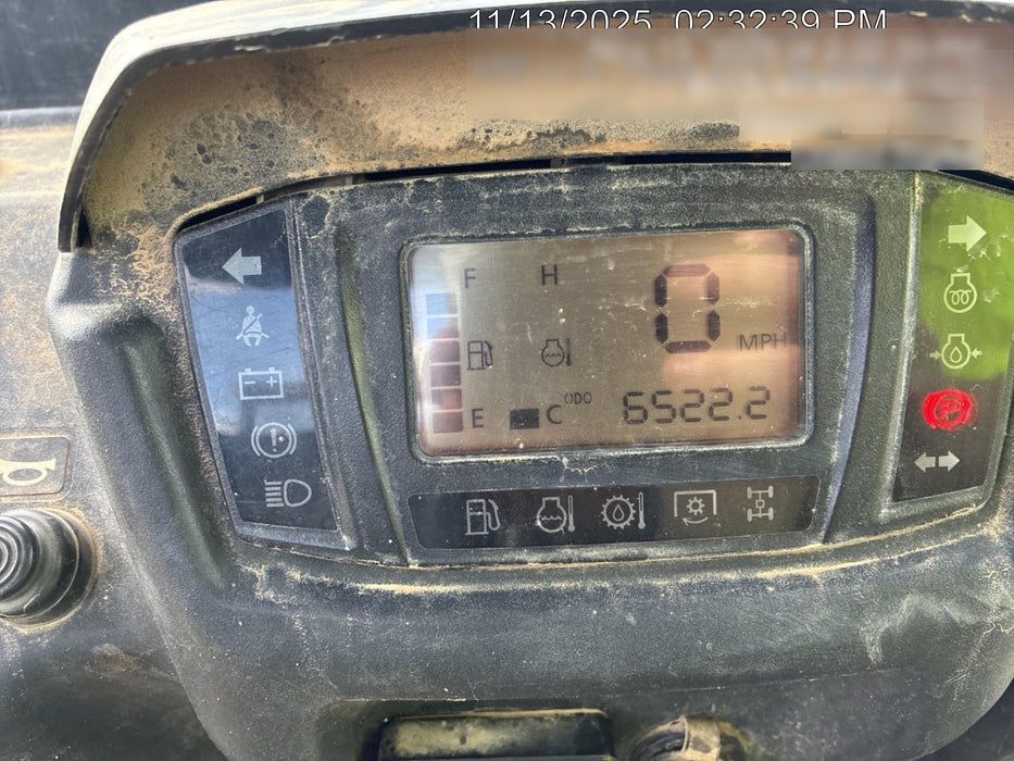 2022 Kubota RTV-X1140W-H Plastic Canopy, Windshield Acrylic Clear, LED Strobe Light, Wire Harness Kit, Back up Alarm