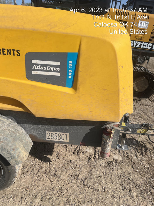 2022 ATLAS COPCO XAS188 CWK