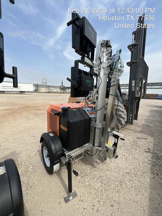 2024 Wanco WLTT-4MM4K Diesel, Deep Sea Controller, Shore Power Plug, Auto Start, (4) 350W LED Floodlights, 4kW Generator, 60 Gal Fuel Tank, 2" Ball, T3