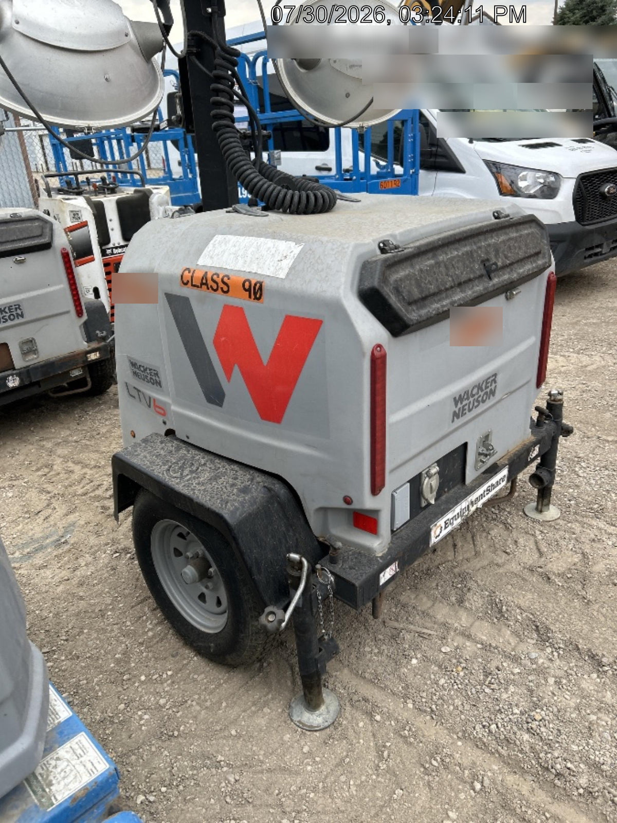 2019 Wacker Neuson LTV6L-MH Standard Options