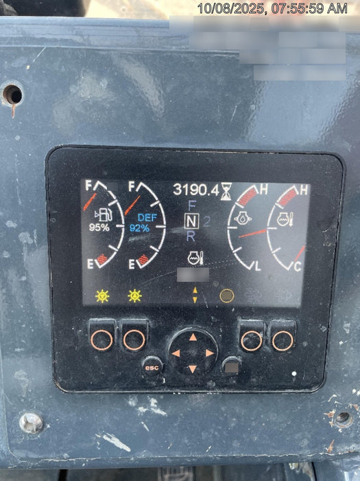 2018 Manitou MTA10055 Manitou MTA 10055 w/Cab/Heat/AC, Work Lights/Strobe, Aux Hyd, Solid Tires, Lift Hook, 66" Carriage, 60" Forks