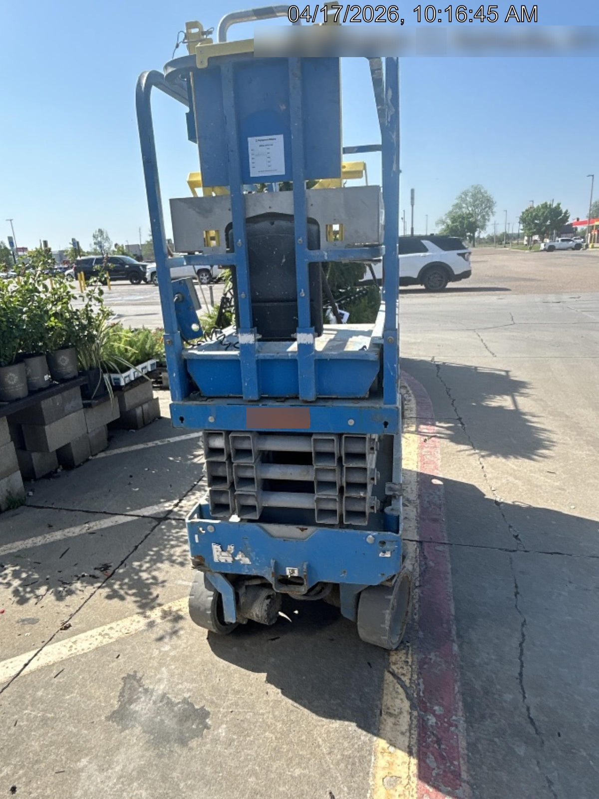 2019 Genie GS-1930 Fixed rails with chain Entry