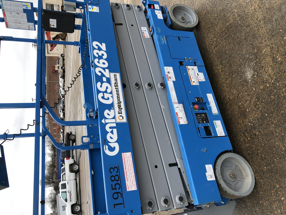 2018 Genie GS-2632 Genie GS-2632 w/Fixed Rail, Chain Entry