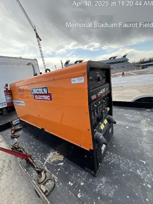 2023 Lincoln Electric LE400 Kubota V1505, Trlr, Cable Rack, Light Kit, ES Decals, T3