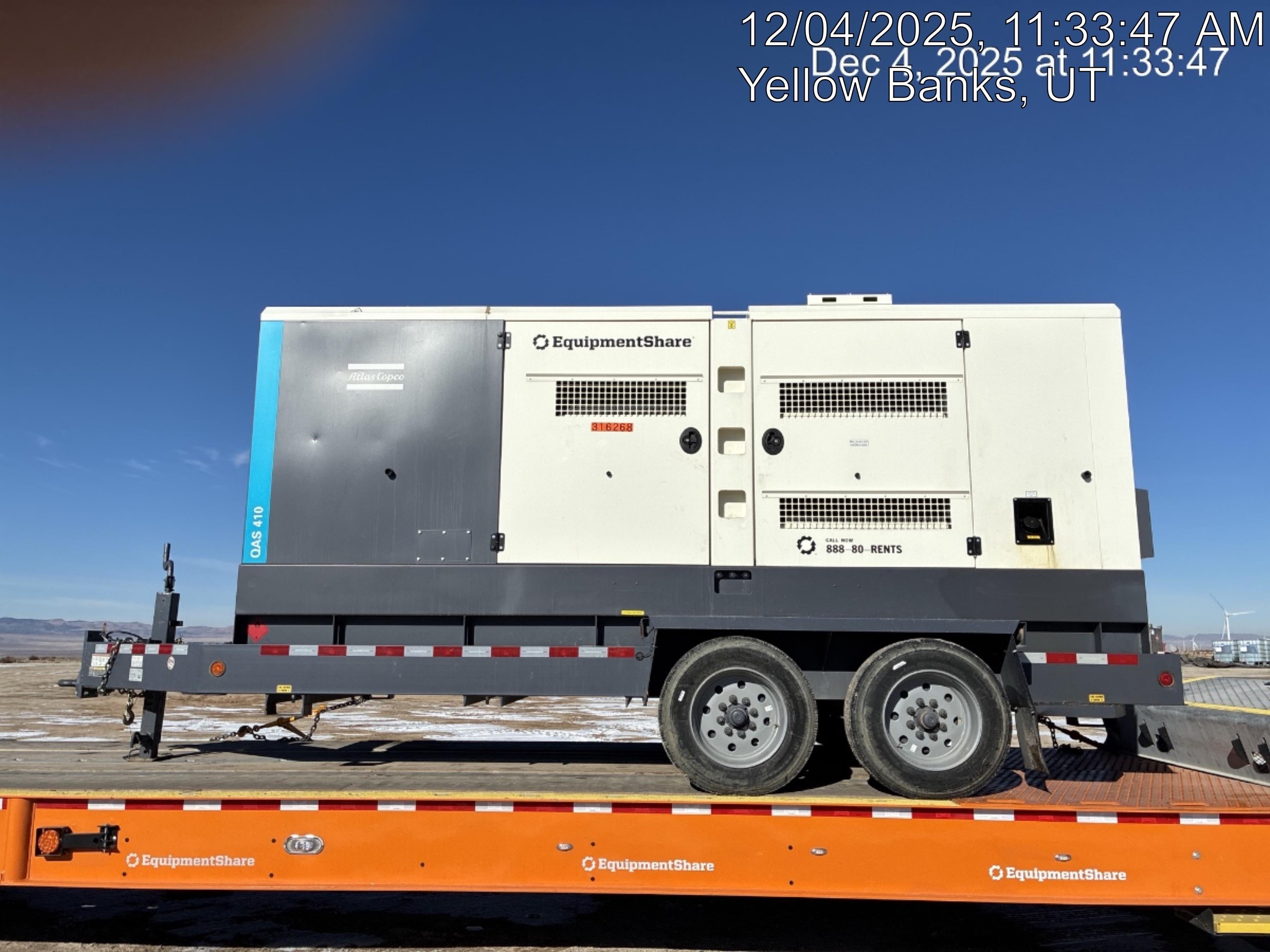 2023 ATLAS COPCO QAS 410