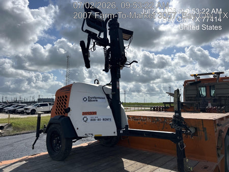 2023 Generac MLT2 Diesel, Flex Switch 120V Input, Powerzone Controller, 
(4) 320W LED Lights, 4kW Generator, 39.9 Gal Fuel Tank, 2" Ball, T3