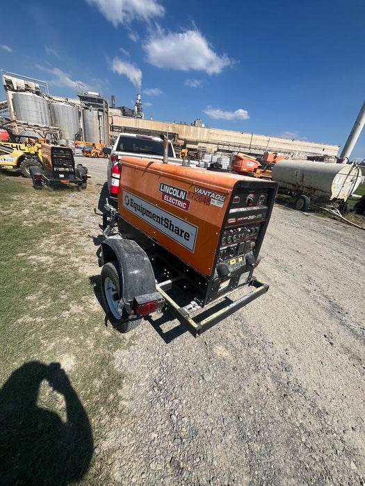 2021 Lincoln Electric Vantage 322 Vantage 322 Ready Pak 3 w/ Decals, ORANGE (includes trailer, cable rack, fender light kit) NO Telematics