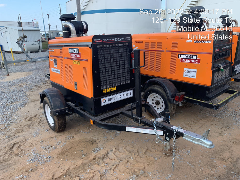 2022 LINCOLN ELECTRIC Vantage 549X