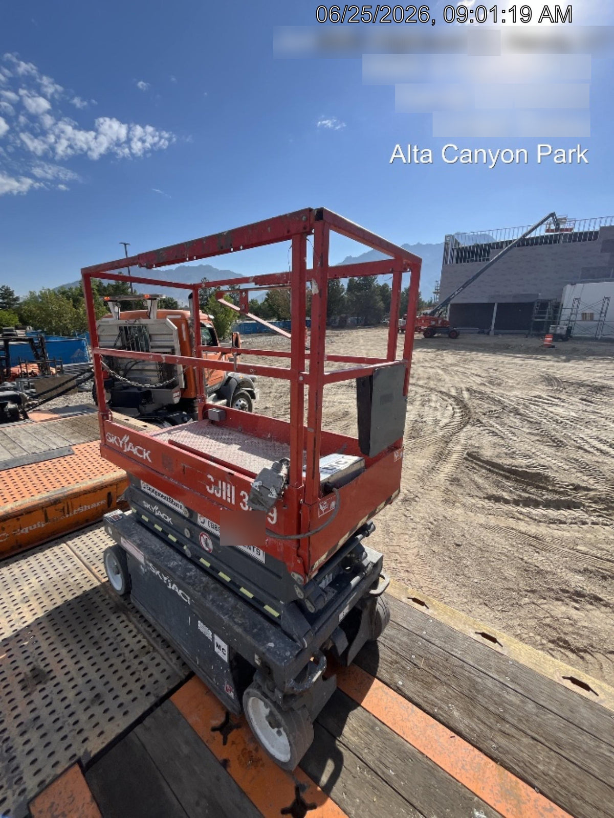 2016 Skyjack SJIII-3219 Standard Rental Specs