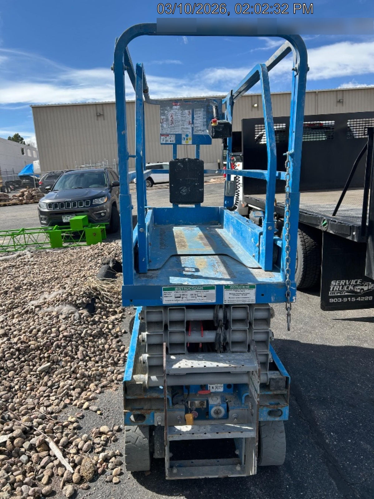 2020 Genie GS-1930 Fixed rails with chain entry gate - Pre A92.20
