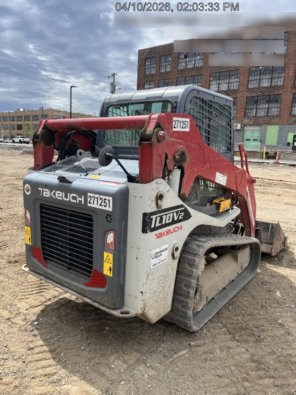2022 TAKEUCHI TL10V2-CR