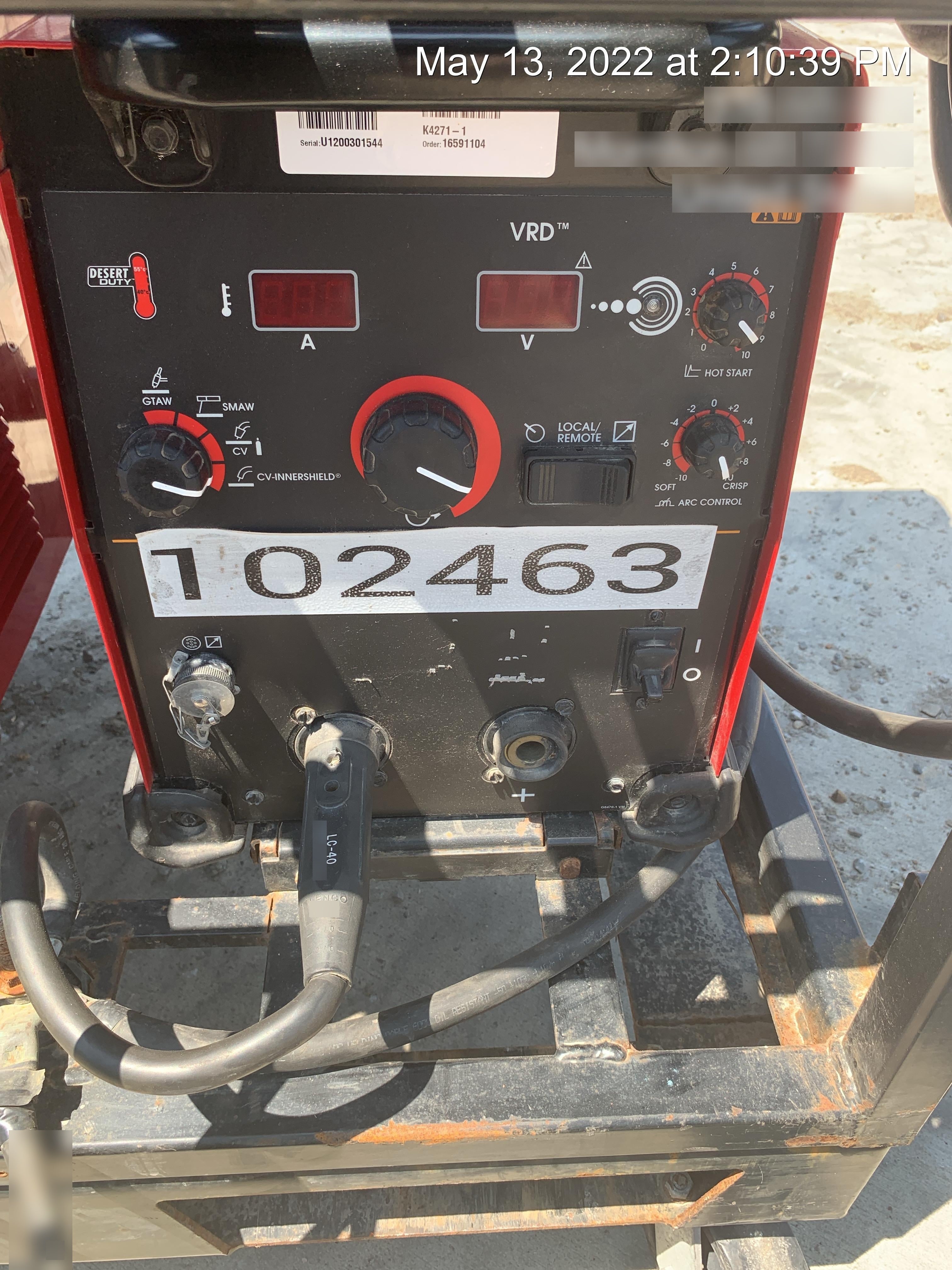 2020 LINCOLN ELECTRIC FLEXTEC 350X