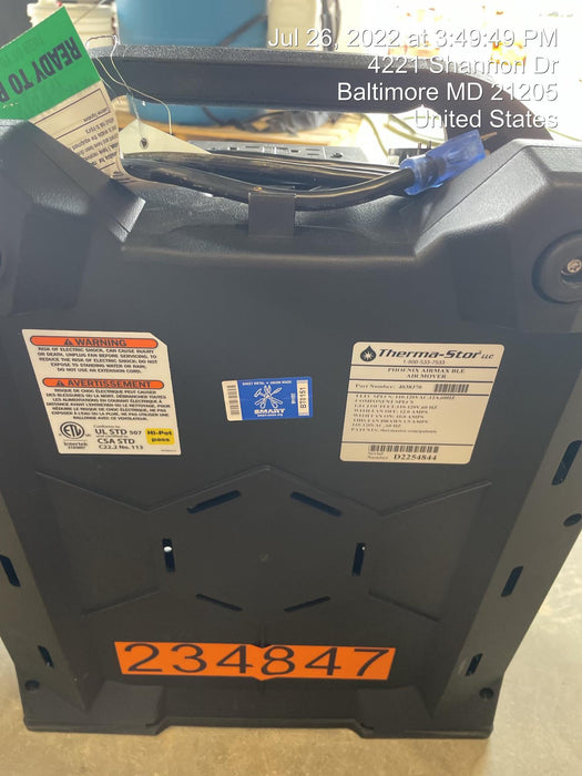 2022 PHOENIX AirMAX Radial Air Mover