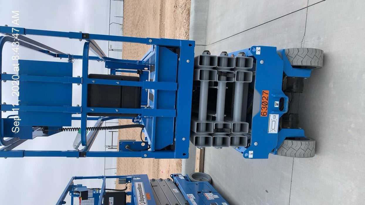 2020 Genie GS-1930 Fixed rails with chain entry gate - Pre A92.20