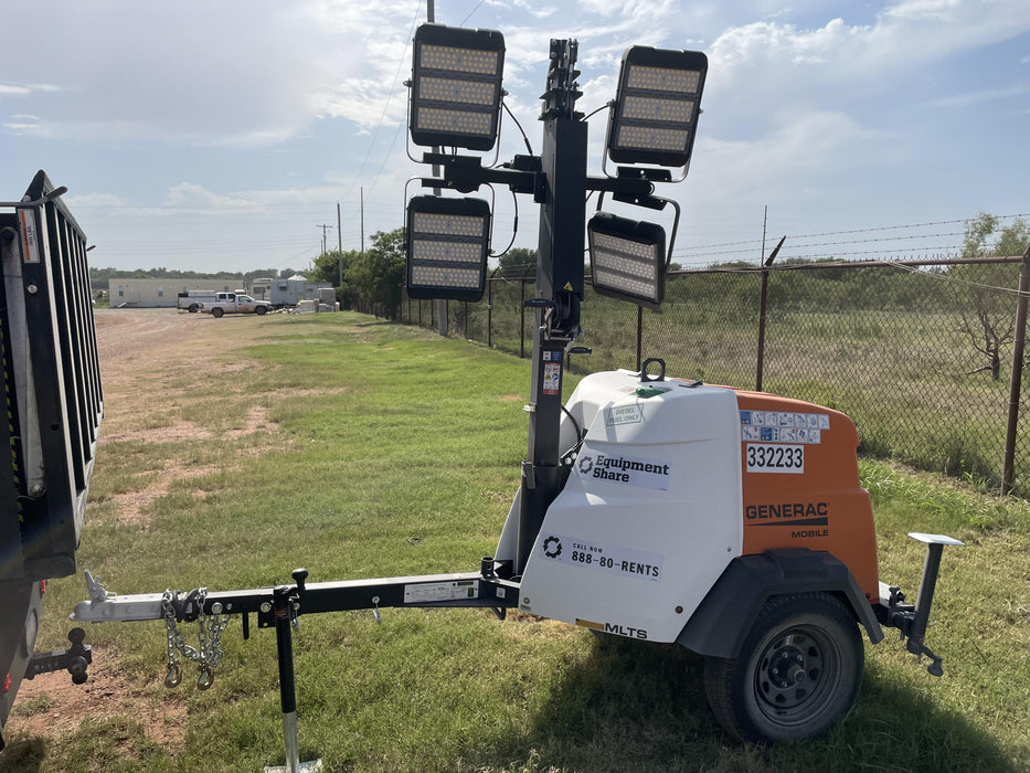 2023 Generac MLT2 Diesel, Flex Switch 120V Input, Powerzone Controller, (4) 320W LED Lights, 4kW Generator, 39.9 Gal Fuel Tank, 2" Ball, T3