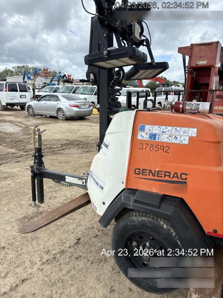 2023 Generac MLT2 Diesel, Flex Switch 120V Input, Powerzone Controller, 
(4) 320W LED Lights, 4kW Generator, 39.9 Gal Fuel Tank, 2" Ball, T3