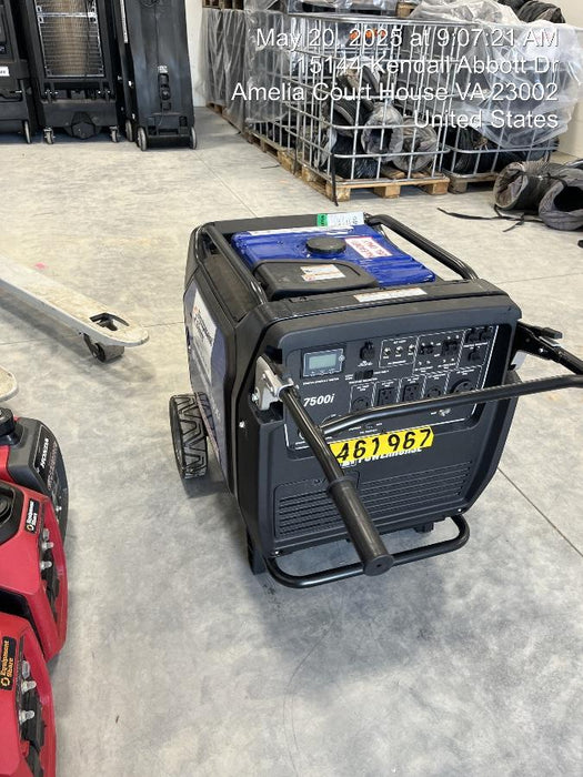 2024 Powerhouse POWERHOUSE7500I Powerhorse Inverter Generator, 7,500 Surge Watts, 6,500 Rated Watts, Electric Start, Gasoline, 6.6 Gal Capacity, Part # 74006