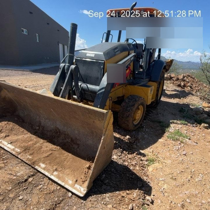 2019 John Deere 310LEP 4wd, Canopy, Standard dipper, ISO, Rear Auxiliary Hydraulics, Manual QC